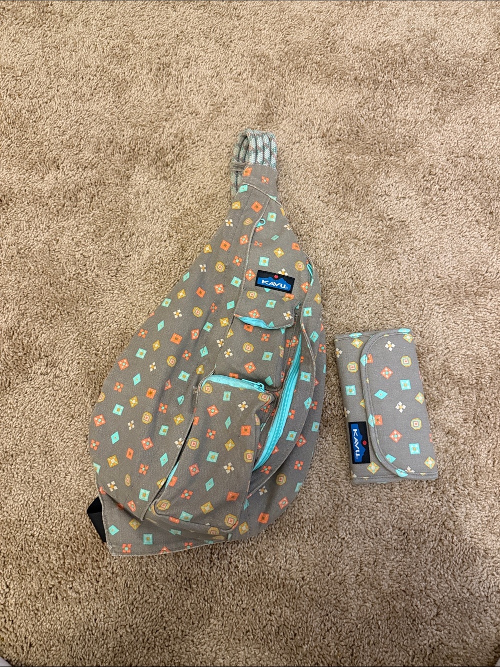 Kavu Sling Bag with matching Wallet